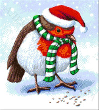 Lade das Bild in den Galerie-Viewer, Stickpackung mit Perlen "Warten auf Frühling"