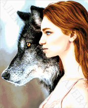 Lade das Bild in den Galerie-Viewer, Stickpackung mit Perlen "wir haben das gleiche Blut"