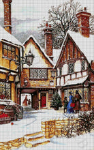 Lade das Bild in den Galerie-Viewer, Stickpackung mit Perlen "Alter Hof"