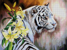 Lade das Bild in den Galerie-Viewer, Stickpackung mit Perlen "Bengal Tiger"
