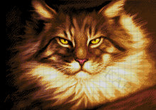 Lade das Bild in den Galerie-Viewer, Stickpackung mit Perlen "Bernstein"