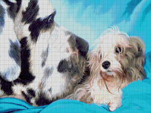 Lade das Bild in den Galerie-Viewer, Stickpackung mit Perlen "Besten Freunde"