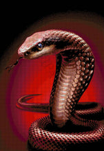 Lade das Bild in den Galerie-Viewer, Stickpackung mit Perlen "Cobra"