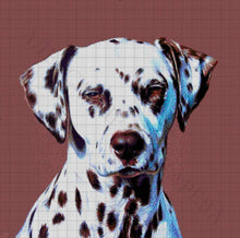 Lade das Bild in den Galerie-Viewer, Stickpackung mit Perlen "Der Dalmatiner"