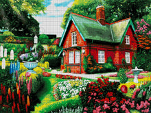 Lade das Bild in den Galerie-Viewer, Stickpackung mit Perlen "Fabelhafter Hof"