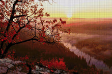 Lade das Bild in den Galerie-Viewer, Stickpackung mit Perlen "Fluss Usva"