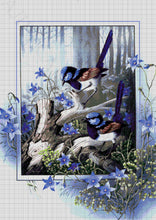 Lade das Bild in den Galerie-Viewer, Stickpackung mit Perlen "Geheimnisse des Waldes"