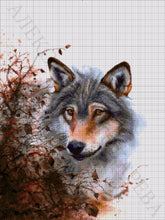 Lade das Bild in den Galerie-Viewer, Stickpackung mit Perlen "Herbsttag"