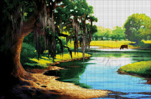 Lade das Bild in den Galerie-Viewer, Stickpackung mit Perlen "Hochwasser"