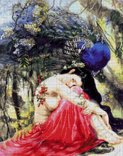 Lade das Bild in den Galerie-Viewer, Stickpackung mit Perlen "Innehalten"