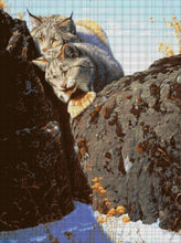 Lade das Bild in den Galerie-Viewer, Stickpackung mit Perlen "Jäger"