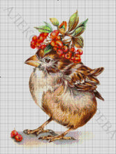 Lade das Bild in den Galerie-Viewer, Stickpackung mit Perlen "Küken"