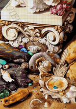 Lade das Bild in den Galerie-Viewer, Stickpackung mit Perlen "Meeresschatz"