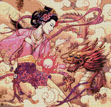 Lade das Bild in den Galerie-Viewer, Stickpackung mit Perlen "Osten"