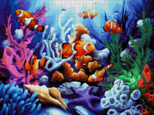 Lade das Bild in den Galerie-Viewer, Stickpackung mit Perlen "Ozeanarium"