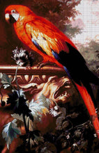 Lade das Bild in den Galerie-Viewer, Stickpackung mit Perlen "Papagei"