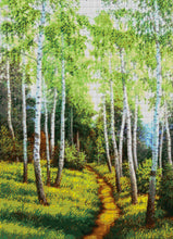 Lade das Bild in den Galerie-Viewer, Stickpackung mit Perlen "Pfad"