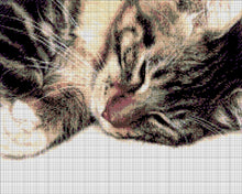 Lade das Bild in den Galerie-Viewer, Stickpackung mit Perlen "Schlafmütze"