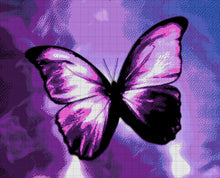 Lade das Bild in den Galerie-Viewer, Stickpackung mit Perlen "Schmetterling"