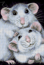 Lade das Bild in den Galerie-Viewer, Stickpackung mit Perlen "Schneeflocken 2020"