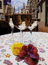 Lade das Bild in den Galerie-Viewer, Stickpackung mit Perlen "Spiegelung im Glas. Altstadt"