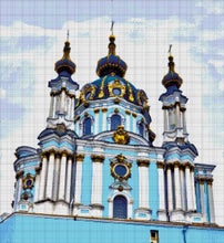 Lade das Bild in den Galerie-Viewer, Stickpackung mit Perlen "St. Andreas Kirche"