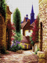 Lade das Bild in den Galerie-Viewer, Stickpackung mit Perlen "Straße"