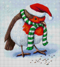 Lade das Bild in den Galerie-Viewer, Stickpackung mit Perlen "Warten auf Frühling"