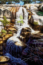 Lade das Bild in den Galerie-Viewer, Stickpackung mit Perlen "Wasserfall"