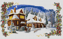 Lade das Bild in den Galerie-Viewer, Stickpackung mit Perlen "Weihnachtsgeschichte"