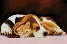 Lade das Bild in den Galerie-Viewer, Stickpackung mit Perlen "Wenn wir Zusammen Sind"