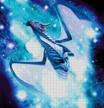 Lade das Bild in den Galerie-Viewer, Stickpackung mit Perlen "Zu den Sternen"