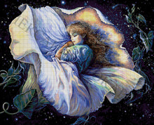 Lade das Bild in den Galerie-Viewer, Stickpackung mit Perlen "magischer Traum"