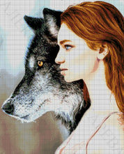 Lade das Bild in den Galerie-Viewer, Stickpackung mit Perlen "wir haben das gleiche Blut"