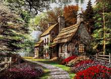 Lade das Bild in den Galerie-Viewer, Stickpackung mit Perlen "wunderschönes Häuschen"