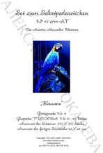 Lade das Bild in den Galerie-Viewer, Stickpackung mit Perlen "Blauara"