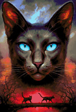 Lade das Bild in den Galerie-Viewer, Stickpackung mit Perlen "Dämmerung"