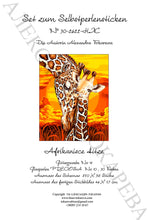 Lade das Bild in den Galerie-Viewer, Stickpackung mit Perlen "Afrikanische Hitze"