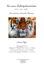 Lade das Bild in den Galerie-Viewer, Stickpackung mit Perlen "Amur Tiger"