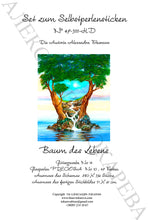 Lade das Bild in den Galerie-Viewer, Stickpackung mit Perlen "Baum des Lebens"