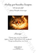 Lade das Bild in den Galerie-Viewer, Stickpackung mit Perlen "Bernstein"