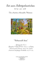 Lade das Bild in den Galerie-Viewer, Stickpackung mit Perlen "Birkenhain"