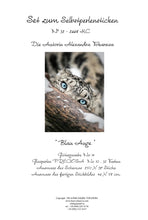 Lade das Bild in den Galerie-Viewer, Stickpackung mit Perlen "Blau Augen"