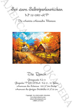 Lade das Bild in den Galerie-Viewer, Stickpackung mit Perlen "Die Ranch"