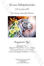 Lade das Bild in den Galerie-Viewer, Stickpackung mit Perlen "Bengal Tiger"