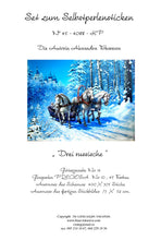 Lade das Bild in den Galerie-Viewer, Stickpackung mit Perlen "Russische Troika"