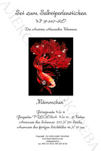 Lade das Bild in den Galerie-Viewer, Stickpackung mit Perlen "Flämmchen"