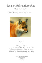 Lade das Bild in den Galerie-Viewer, Stickpackung mit Perlen "Fuchs"