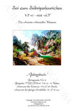 Lade das Bild in den Galerie-Viewer, Stickpackung mit Perlen "Gebirgsbach"