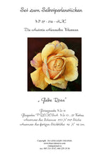 Lade das Bild in den Galerie-Viewer, Stickpackung mit Perlen "Gelbe Rose"